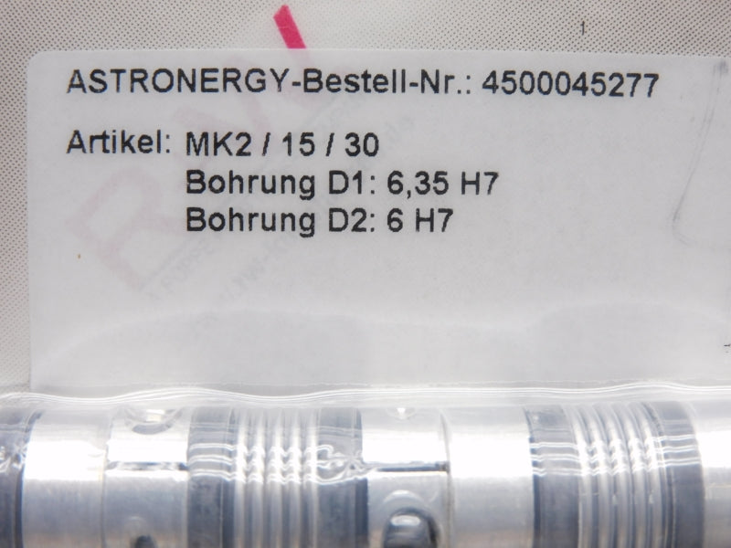 R+W 4500045277 MK2/15/30 (PKG OF 4) NSMP