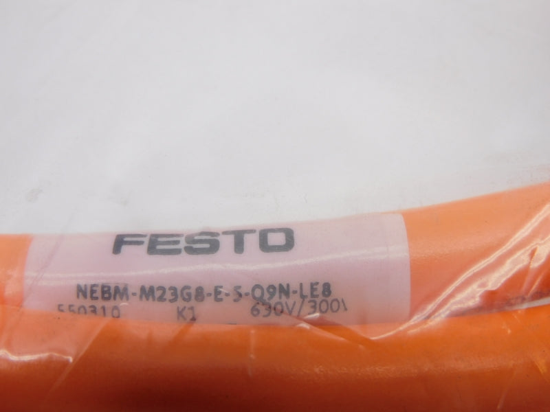 FESTO NEBM-M23G8-E-5-Q9N-LE8 550310 630V NSMP