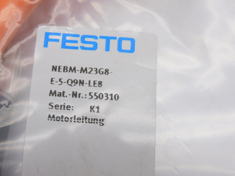 FESTO NEBM-M23G8-E-5-Q9N-LE8 550310 630V NSMP