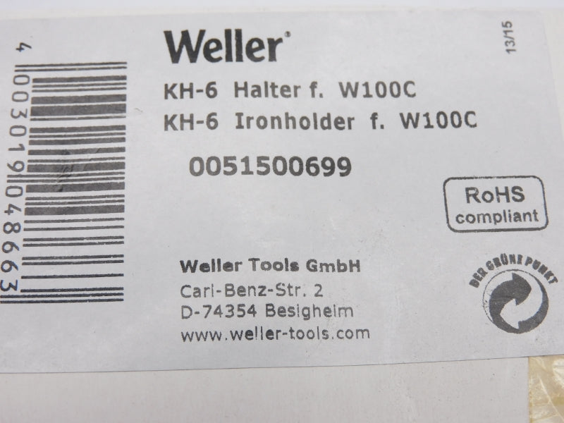 WELLER 0051500699 KH-6 NSFS