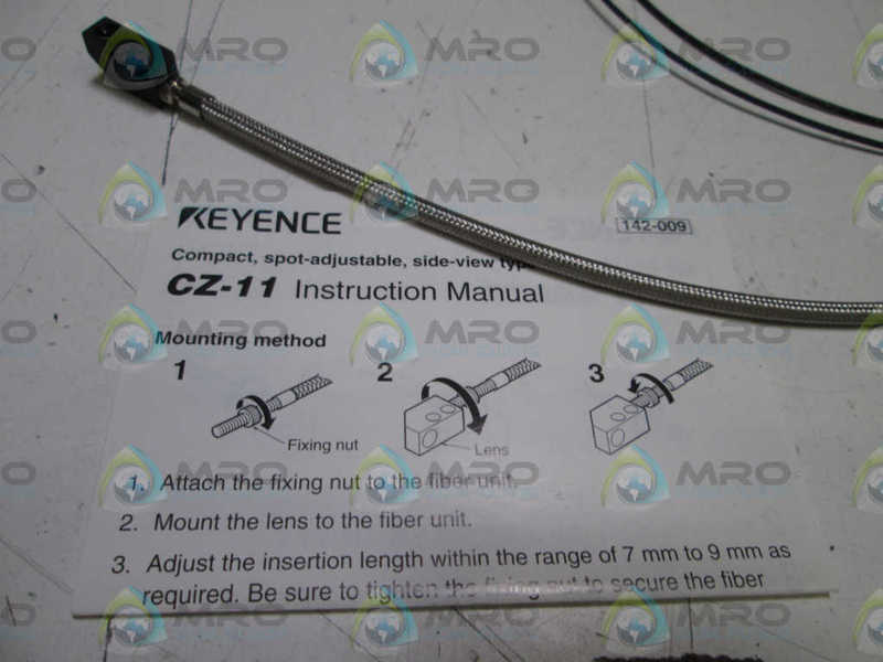 KEYENCE COLOR SENSOR CZ-11 *NEW IN BOX*