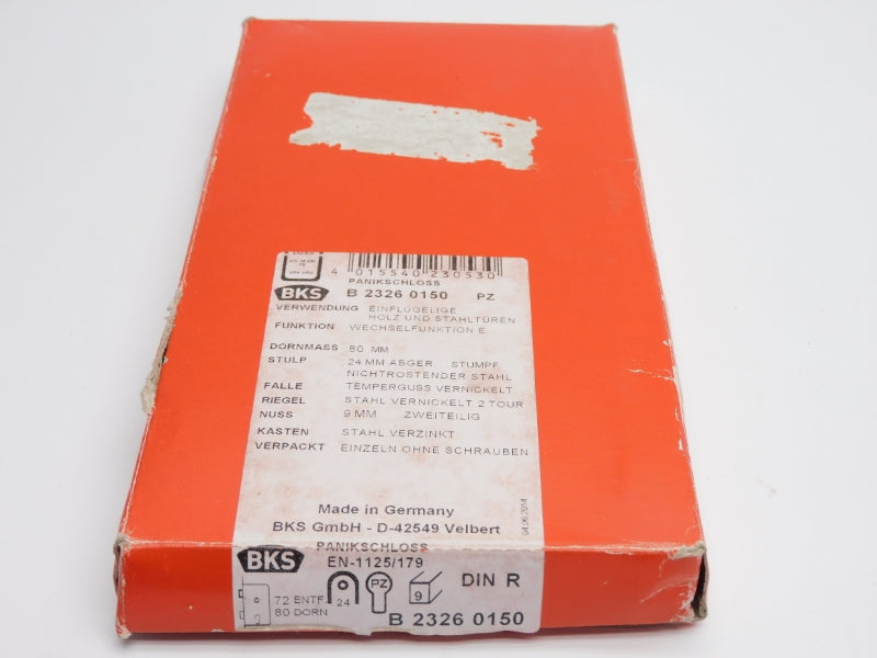 BKS B23260150 EN-1125/179 NSMP