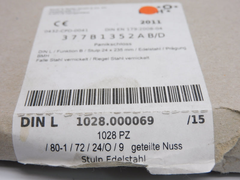 BMH 1028.000069 1028PZ NSMP