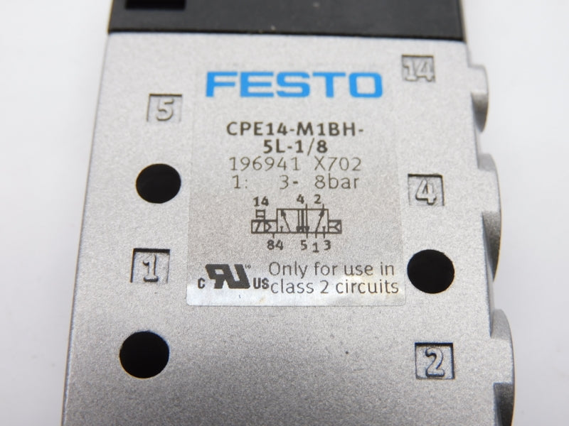 FESTO CPE14-M1BH-5L-1/8 196941 24VDC NSMP
