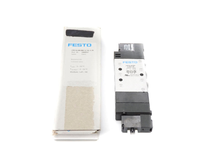 FESTO CPE14-M1BH-5/3G-1/8 196937 SER. E602 24VDC NSMP