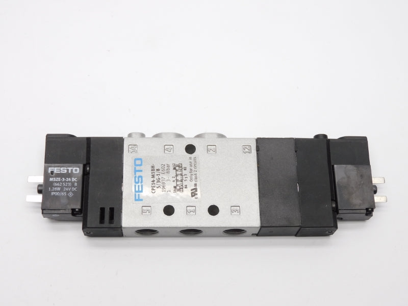 FESTO CPE14-M1BH-5/3G-1/8 196937 SER. E602 24VDC NSMP