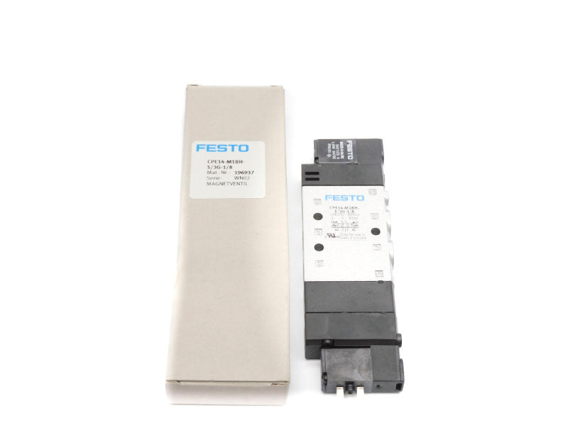FESTO CPE14-M1BH-5/3G-1/8 196937 SER. WN02 24VDC NSMP