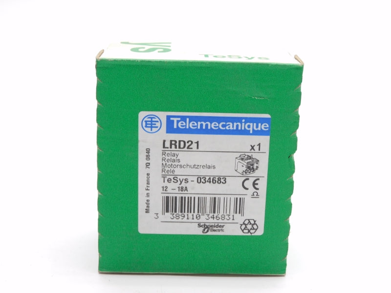 SCHNEIDER ELECTRIC LRD21 12-18A NSFS