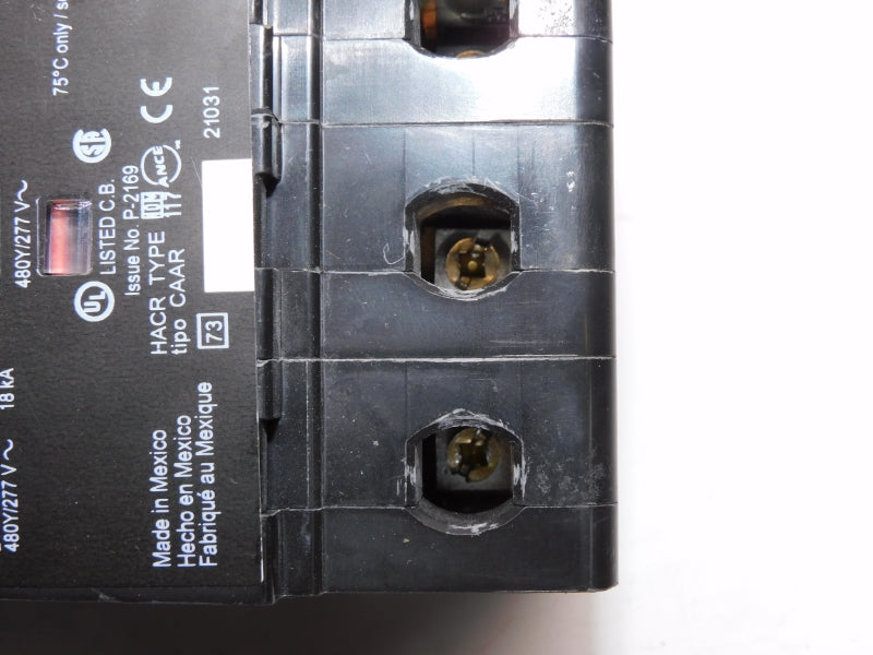 SQUARE D EDB34025 277V 25A UNMP