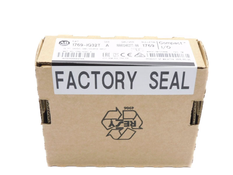 ALLEN BRADLEY 1769-IQ32T SER. A 24VDC F/W 3.1 DATE: 2016 NSFS
