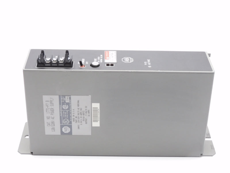 ALLEN BRADLEY 1771-P7 SER. B 120/220VAC 2.00/1.30A REMAN