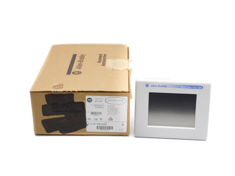 ALLEN BRADLEY 2711P-T6C20D SER. B 24VDC NSMP