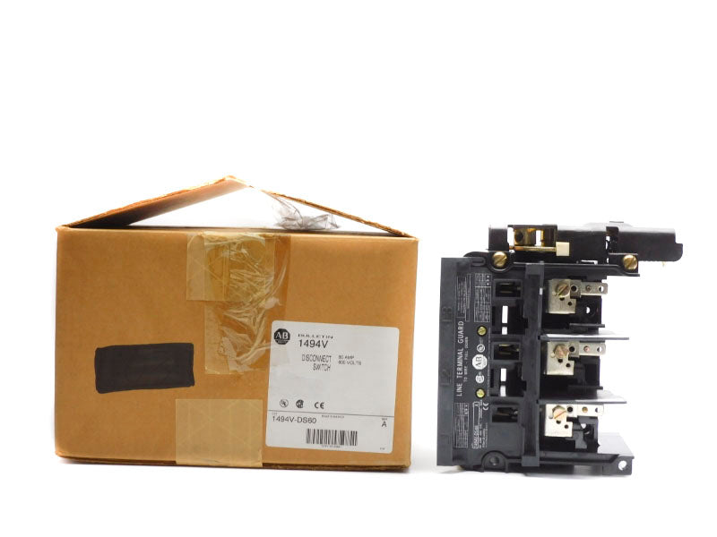 ALLEN BRADLEY 1494V-DS60 SER. A 600V 60A (BR/WH) NSMP