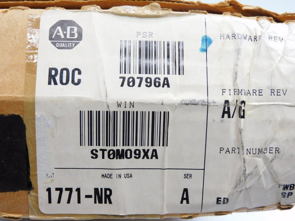 ALLEN BRADLEY 1771-NR SER. A 5VDC 1.20A F/W G NSMP