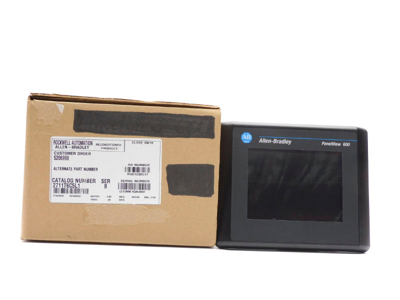 ALLEN BRADLEY 2711-T6C5L1X SER. B 24VDC F/W 4.43 REMAN