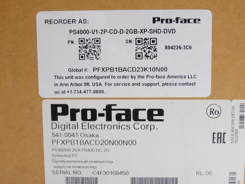 PRO-FACE PFXPB1BACD20N00N00 24VDC 6A NSMP