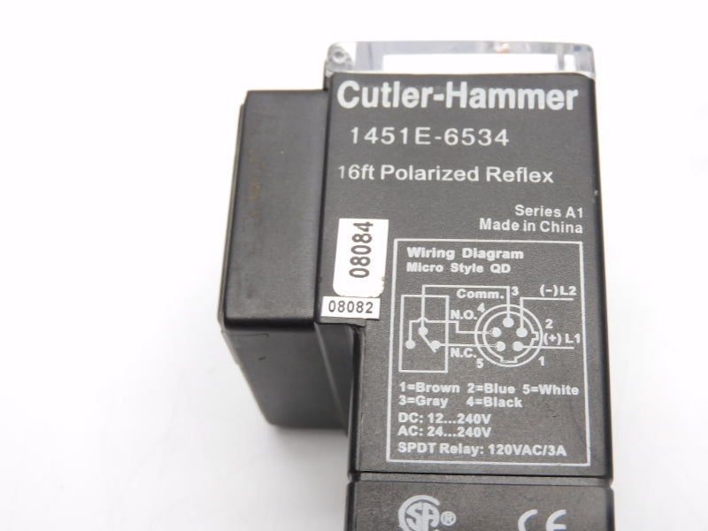 CUTLER-HAMMER 1451E-6534 SER. A1 120VAC 3A UNMP