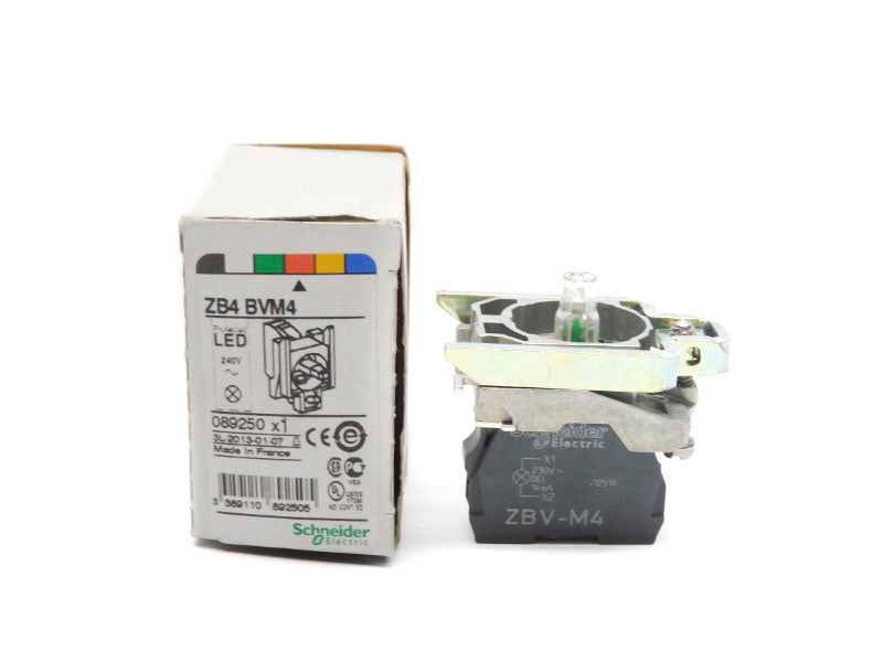 SCHNEIDER ELECTRIC ZB4BVM4 240V NSMP