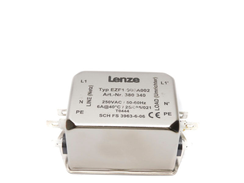 LENZE EZF1-006A002 380340 250VAC 6A NSNP