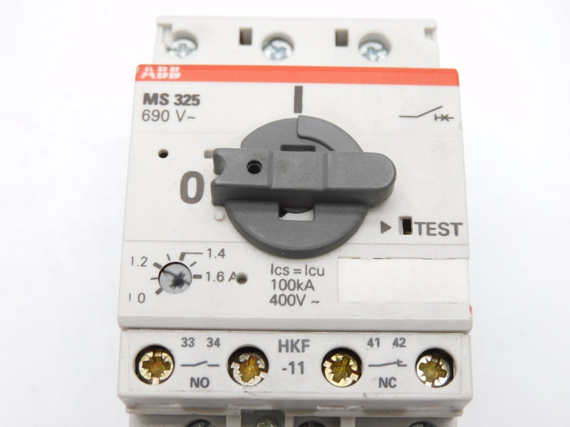 ABB MS325-1.6 690V 1.0-1.6A (AS PICTURED) NSNP