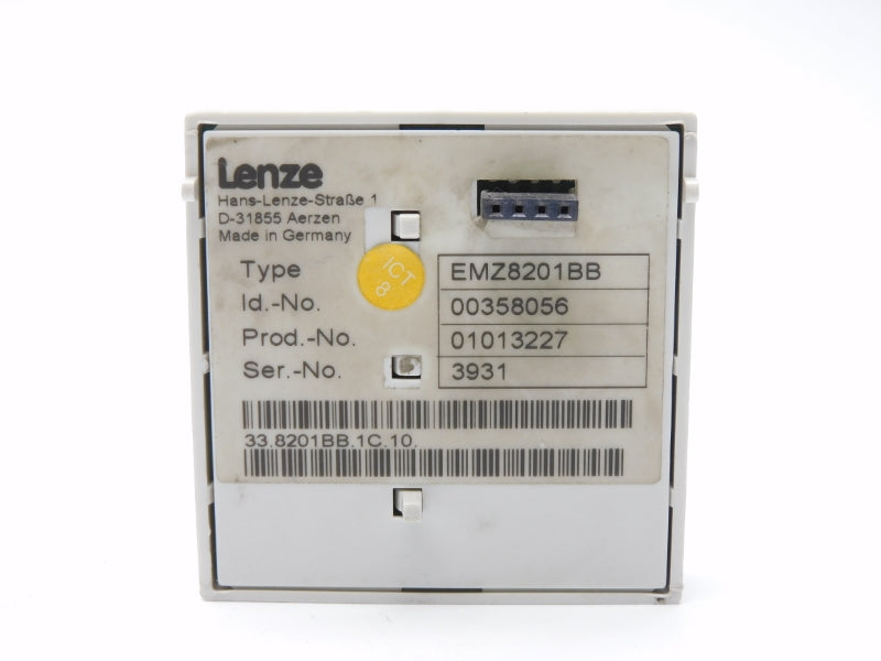 LENZE EMZ8201BB 00358056 33.8201BB.1C.10 UNMP