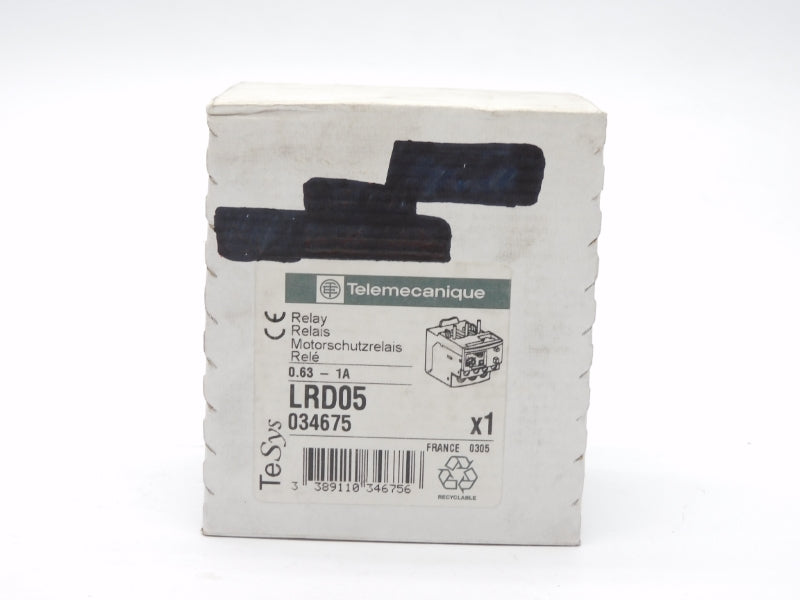 TELEMECANIQUE LRD05 0.63-1A NSFS