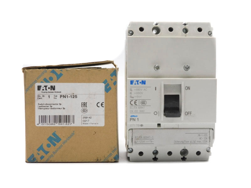 EATON PN1-125 690V 125A (AS PICTURED) NSMP