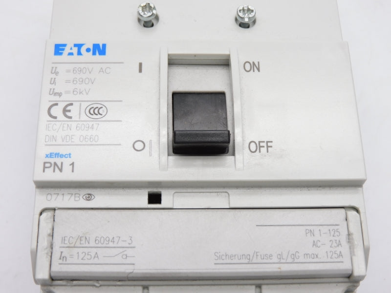 EATON PN1-125 690V 125A (AS PICTURED) NSMP