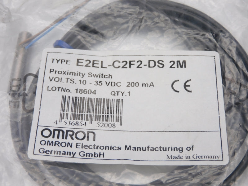OMRON E2EL-C2F2-DS 10-35VDC 2M NSMP