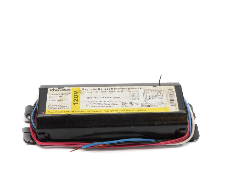 SYLVANIA MB1X15/120PH/TP 120V 0.60A NSNP
