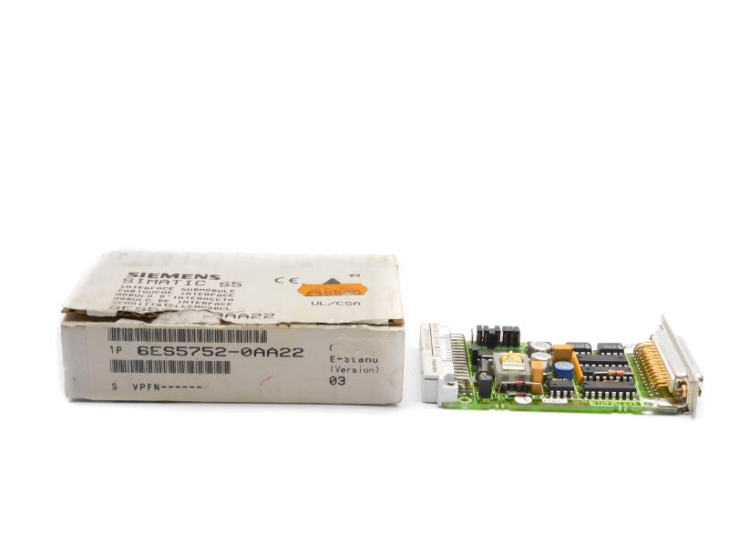 SIEMENS 6ES5752-0AA22 NSMP