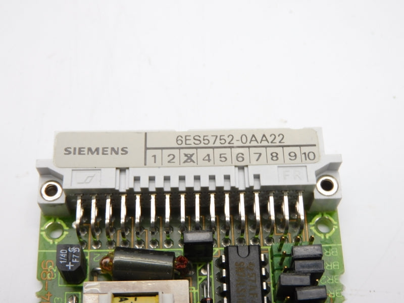 SIEMENS 6ES5752-0AA22 NSMP
