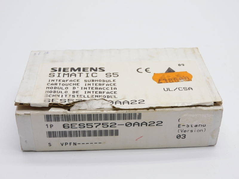 SIEMENS 6ES5752-0AA22 NSMP