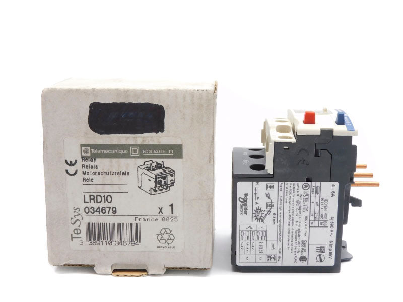 TELEMECANIQUE LRD10 690V 4-6A NSMP
