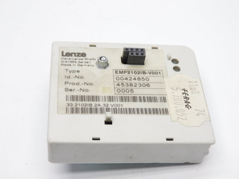 LENZE EMF2102IB-V001 00424850 24VDC UNMP