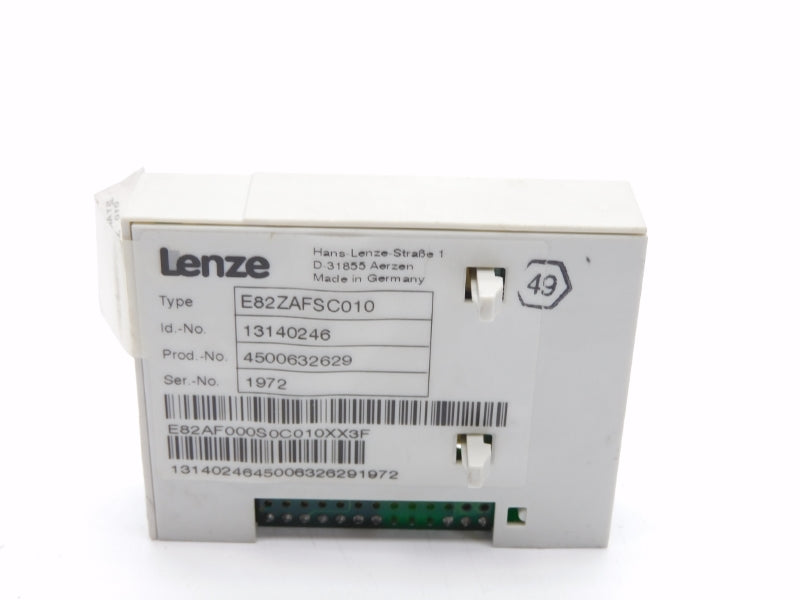 LENZE E82ZAFSC010 13149246 (NO TERMINAL) NSNP