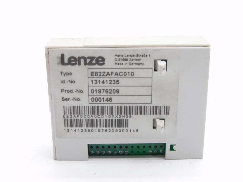 LENZE E82ZAFAC010 13141235 (NO TERMINAL) NSNP