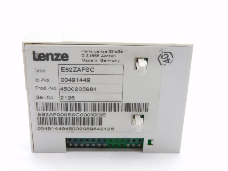 LENZE E82ZAFSC 00491449 UNMP