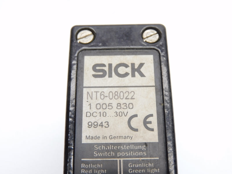SICK NT6-08022 1005830 10-30VDC UNMP