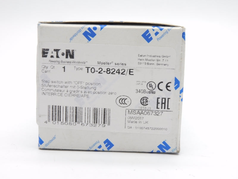 EATON T0-2-8242/E 690V 20A NSMP