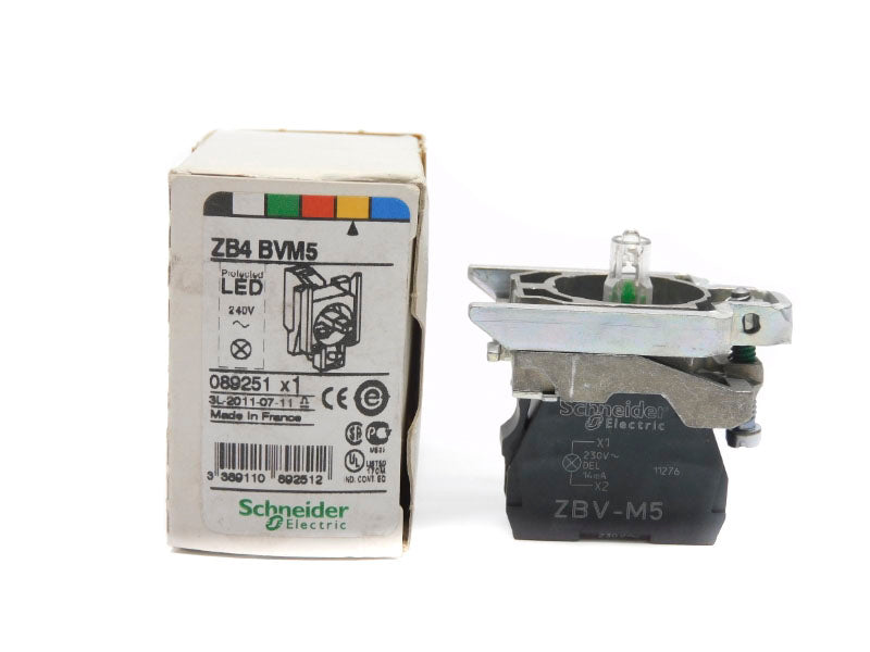 SCHNEIDER ELECTRIC ZB4BVM5 240V NSMP