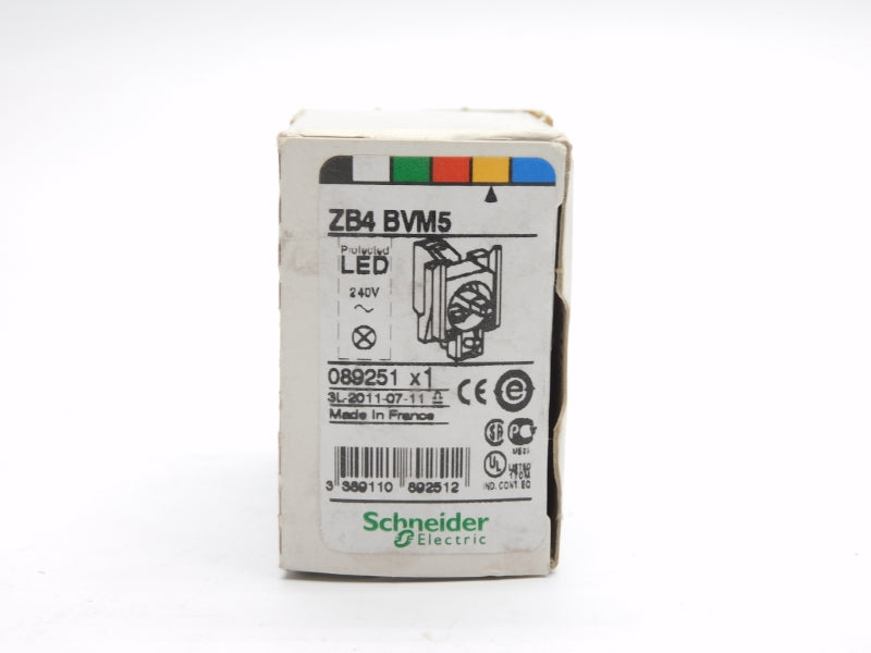 SCHNEIDER ELECTRIC ZB4BVM5 240V NSMP