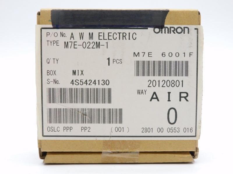OMRON M7E-022M-1 NSFS