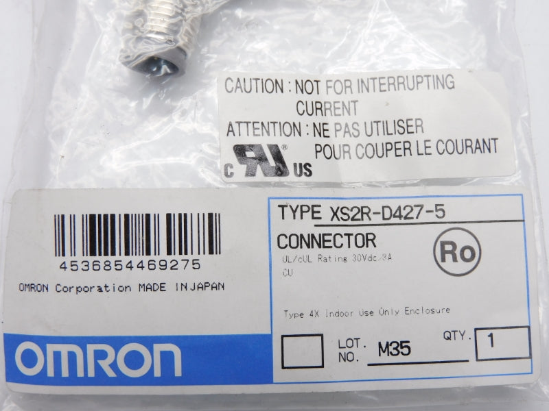 OMRON XS2R-D427-5 30VDC 3A NSMP