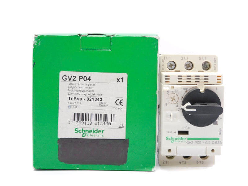 SCHNEIDER ELECTRIC GV2P04 0.40-0.63A NSMP