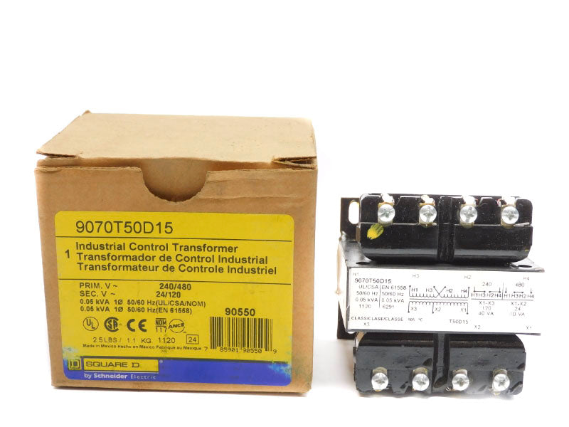 SQUARE D 9070T50D15 240/480V NSMP
