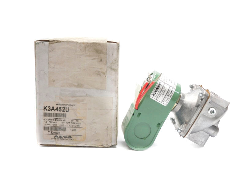 ASCO K3A452U 110/120V .209A 1/2PSI 3/4" NSMP