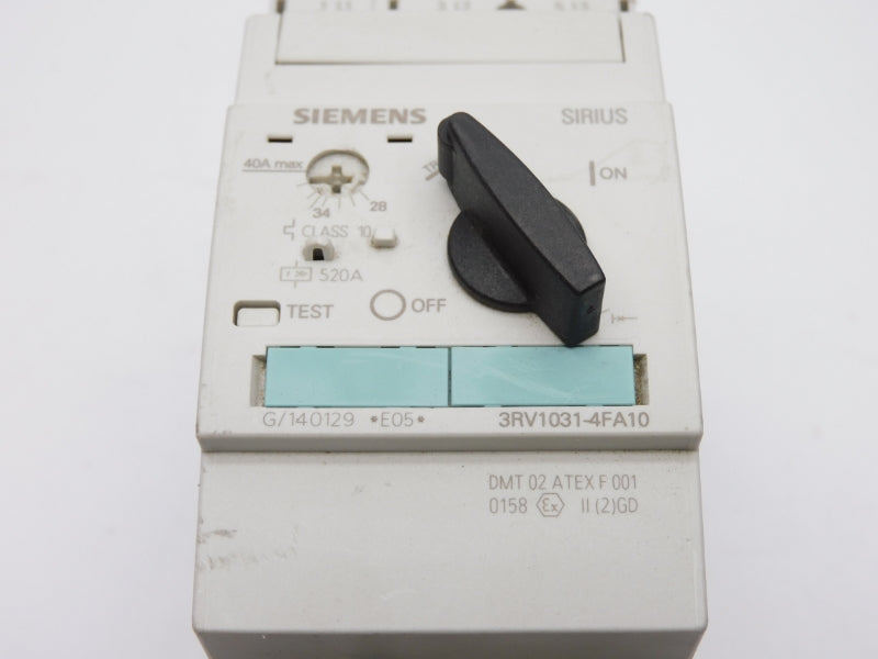 SIEMENS 3RV1031-4FA10 690V 28-40A (AS PICTURED) NSNP