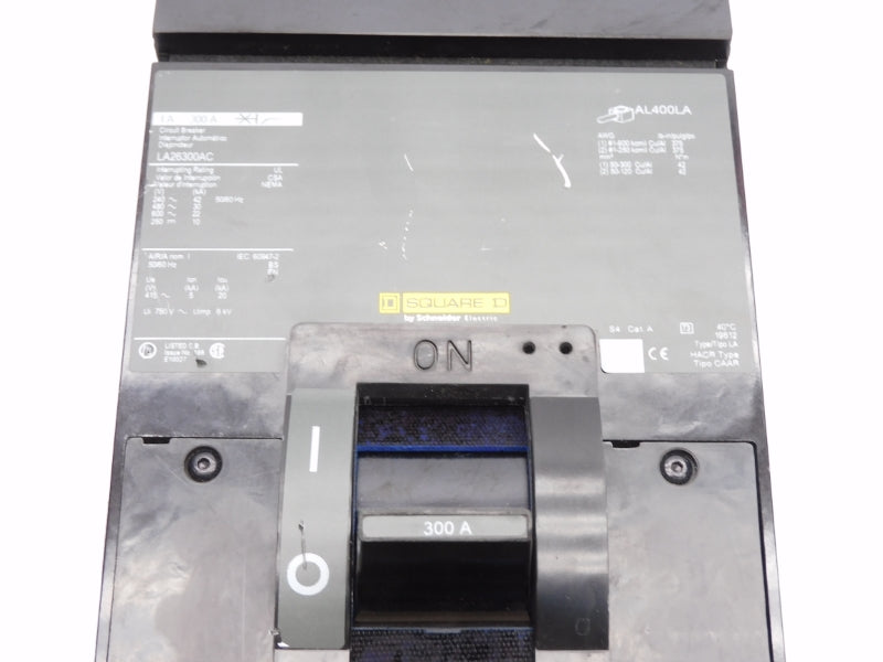 SQUARE D LA26300AC 600V 300A (AS PICTURED) UNMP