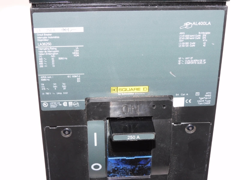 SQUARE D LA36250 600V 250A NSNP